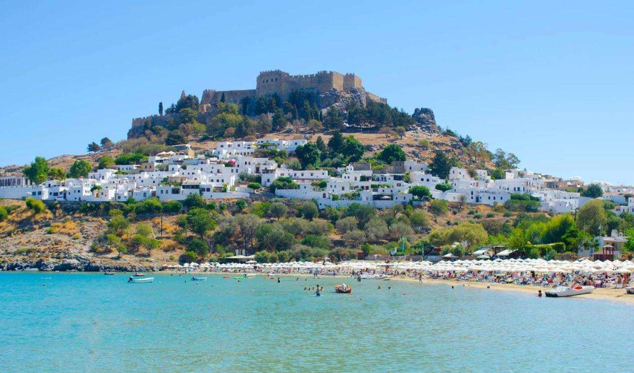 Lindos Luxury Retro Villas Kültér fotó
